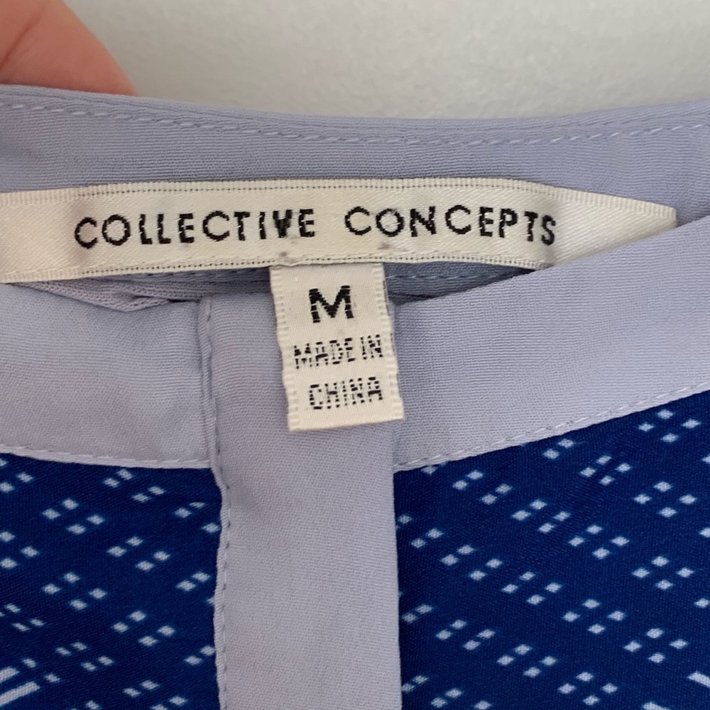 Blue Pattern Sundress - Picture 2 of 4